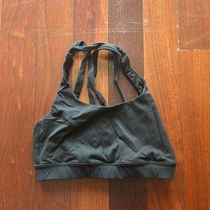 Black size S lulu lemon sports bra.
